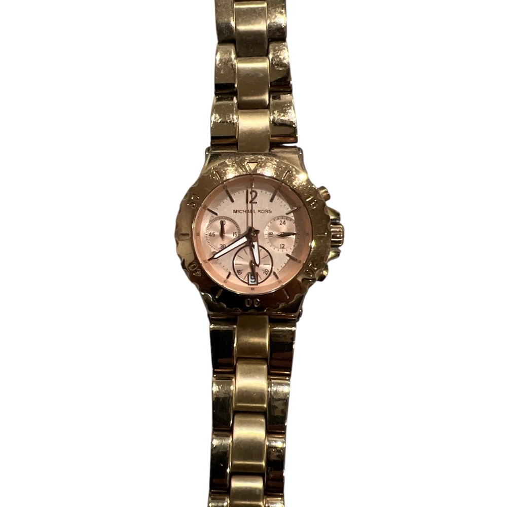 Michael Kors Rose Gold-Toned Watch